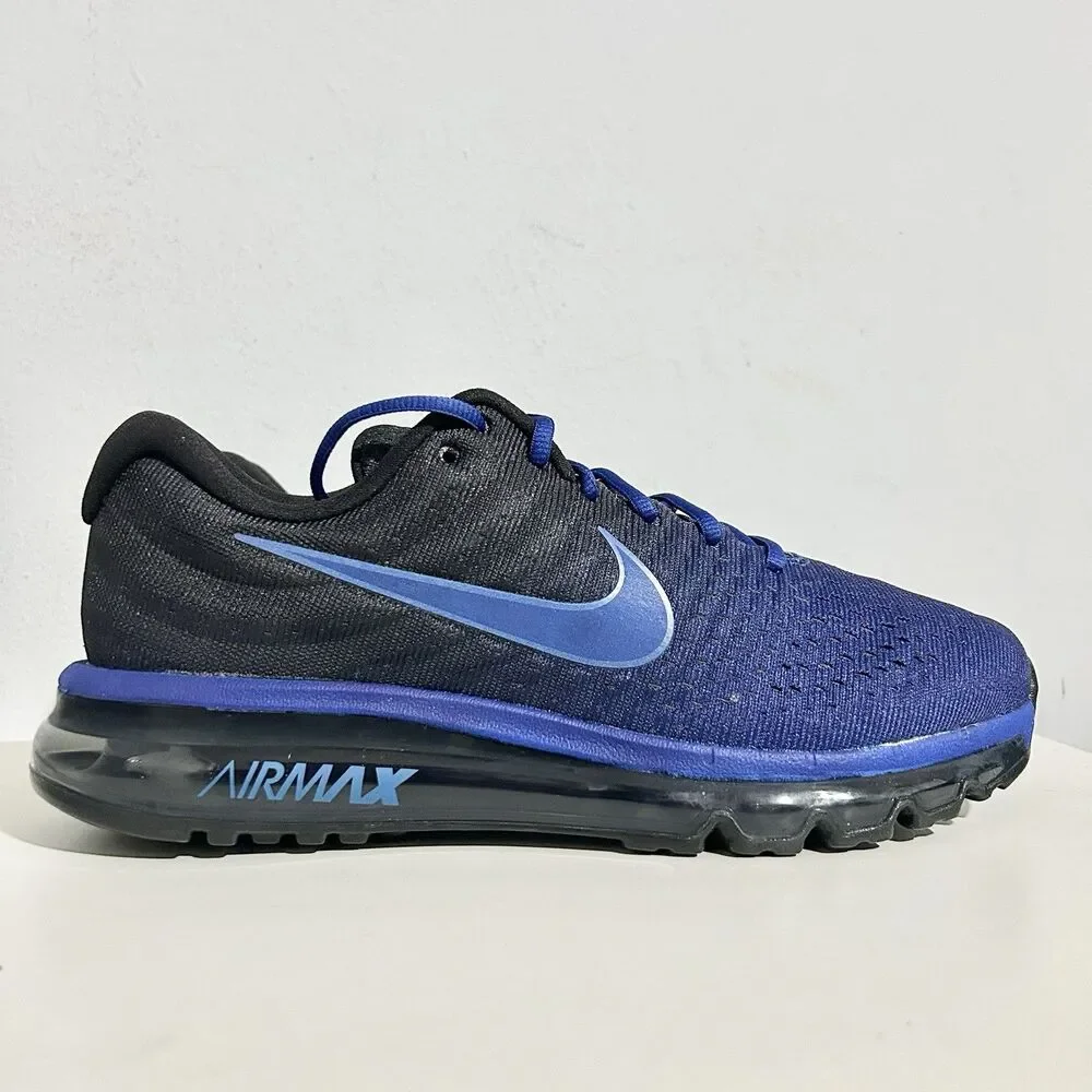 Nike Air Max 2017 “Hyper Cobalt” Men’s Size 9.5 Cushioned Lifestyle Sneakers